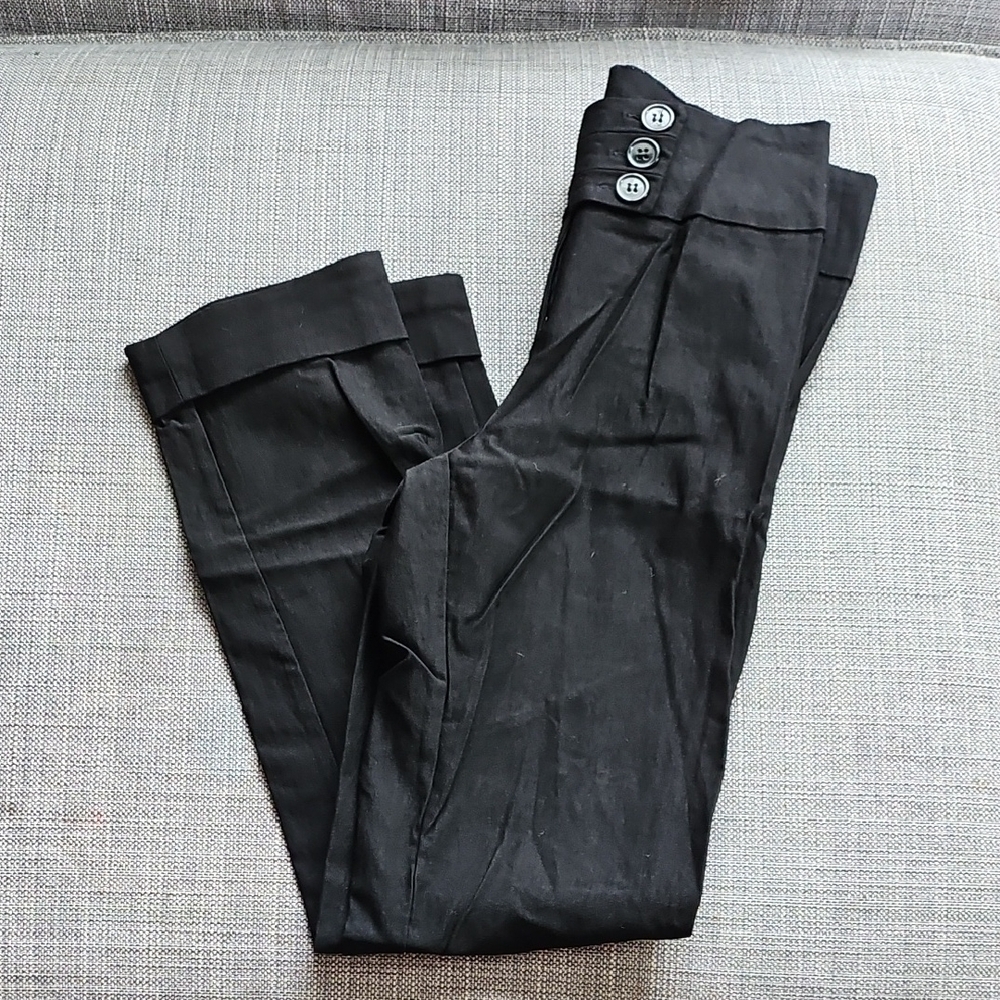 Elegant Black Ankle Pants